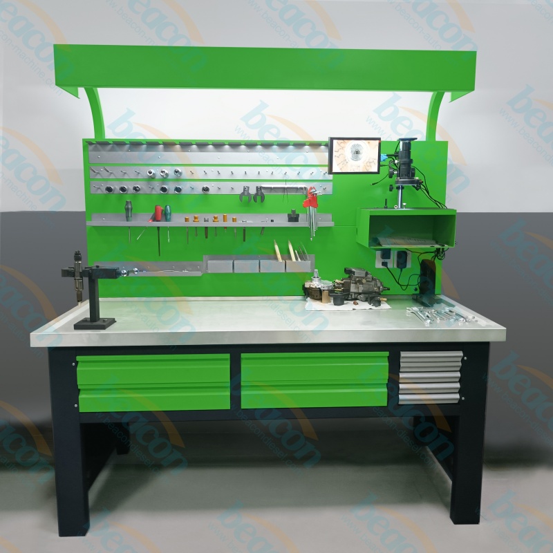 Industrial Maintenance Bench, Heavy Duty Service Workstation, Engine Tool Table