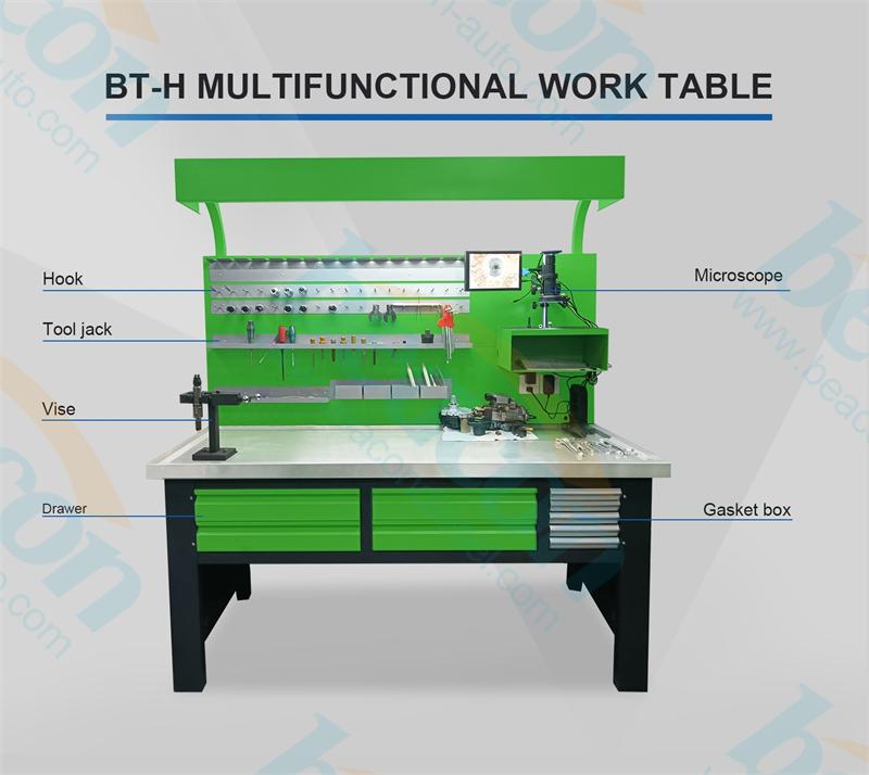 Industrial Maintenance Bench, Heavy Duty Service Workstation, Engine Tool Table