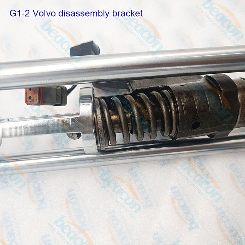 Volvo Injector Stand, Diesel Disassembly Fixture, Truck Fuel System Tool