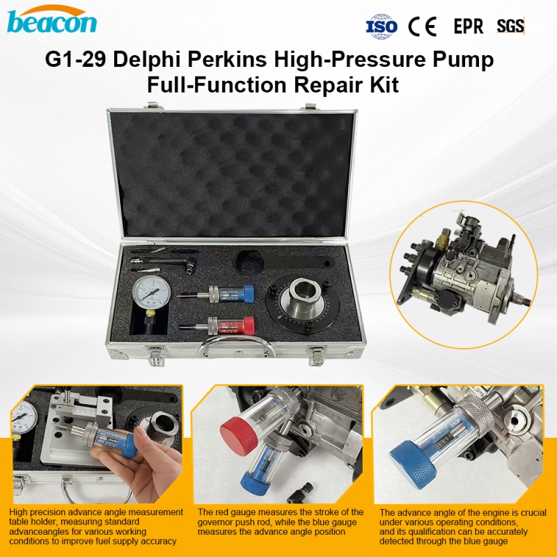 Delphi Pump Repair, Perkins Fuel System Tool, Diesel Injection Service Kit