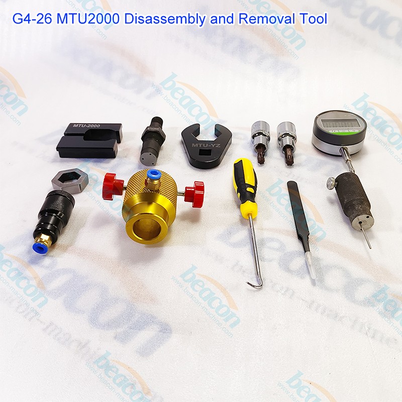 MTU Engine Tool, Diesel Engine Disassembly, Marine Engine Repair