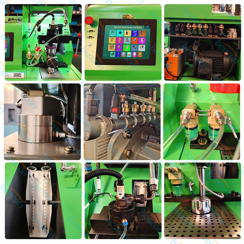 EPS211 Test Bench, Common Rail Injector Tester, BIP Function Diagnostic